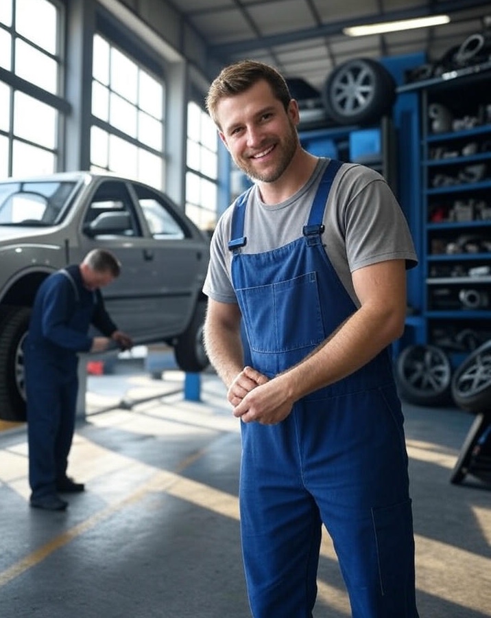 Mechanic performing summer car care at Homerton Car Repairs in Hackney